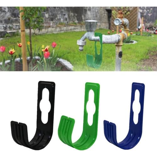 Wall-mounted Water Pipe Water Gun Holder Hook Irrigation Plumbing Watering Hose Organizer Storage Hanger Holder