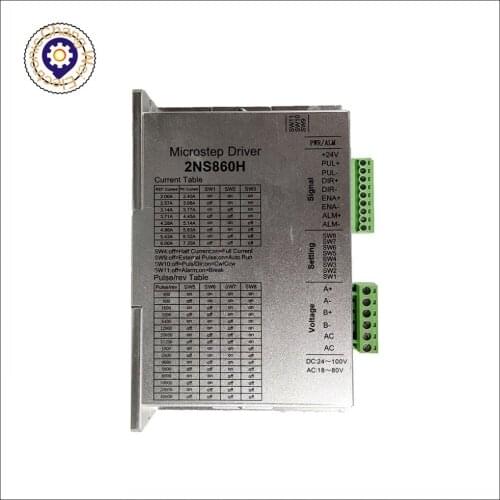 2NS860H nema34/86 CNC mach3 engraving machine two-phase digital stepper motor driver