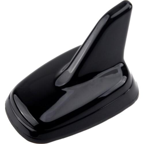 Black Roof Decoration Shark Fin Antenna Aerials Sticker Decoration Car Accessories Fit For VW Golf 7 VII GTI GTD R MK7 2013-2019