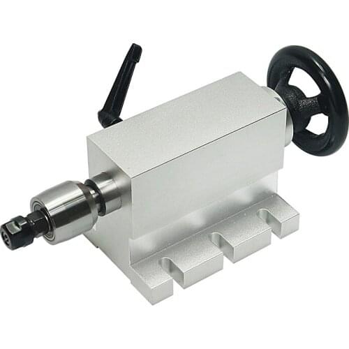 CNC Tailstock with chuck for Rotary Axis cnc milling machine tailstock center height 65MM