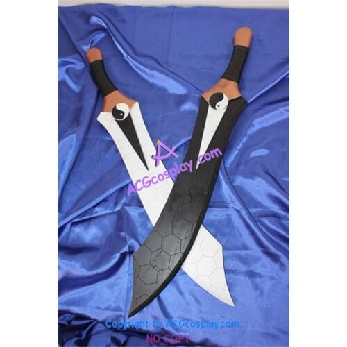 Fate stay night Archer Twin swords twin blades cosplay prop