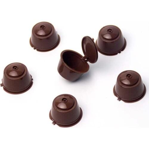 Filter Cup 6 Pieces Coffee Filter Suitable for Coffee Capsules Nestle Refillable Coffee Capsules Cup Refillable Coffee Capsules