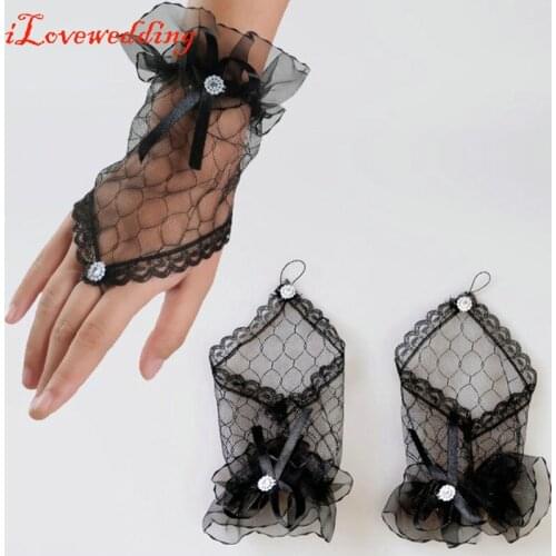 Свадебные кружевные перчатки iLoveWedding China At AliExpress