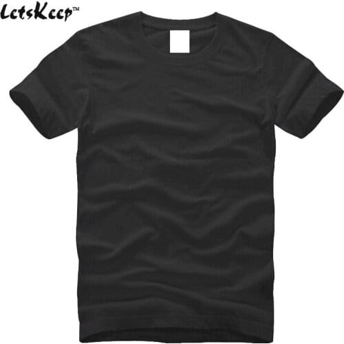 Мужские однотонные футболки LetsKeep China At AliExpress