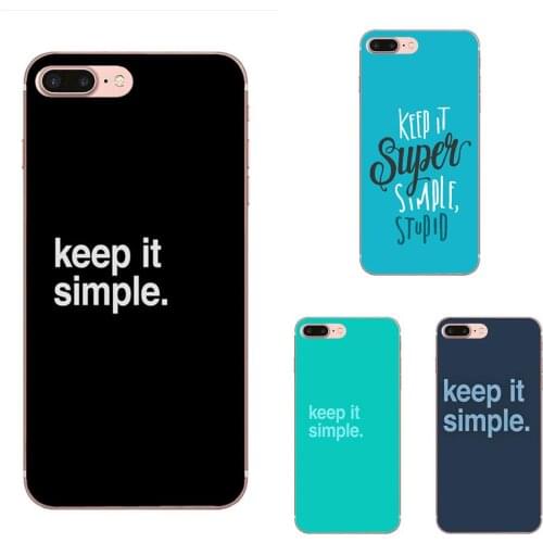 Soft Live Love Phone For Xiaomi Redmi 3 3S 4 4A 4X 5 6 6A 7 K20 Note 2 3 4 5 5A 6 7 Plus Pro Minimalist Quotes Keep It Simple