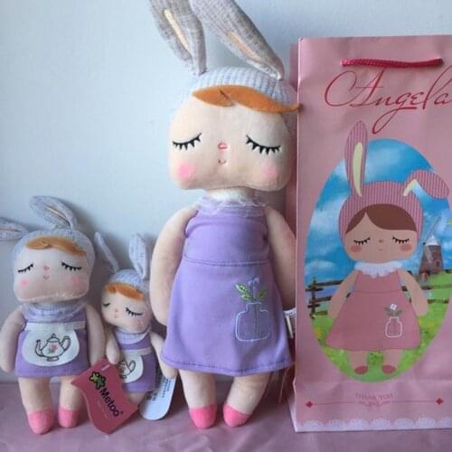 3Pcs Metoo Angela Dolls Plush Toy Kit Gift for Baby Girls VC-03