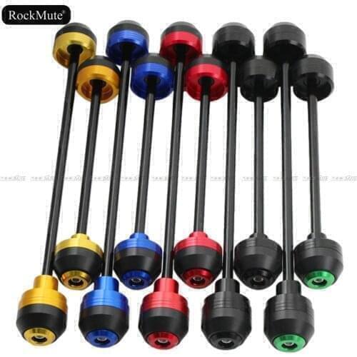 Front/Rear Axle Wheel Fork Sliders For Suzuki GSX-R 600/750 2011-2018 GSXR600 GSXR750 Motorcycle Crash Protector Fall Guard Pads