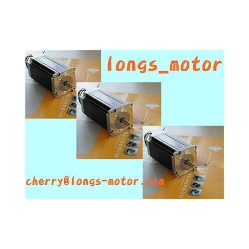 3pcs NEMA23 2.8Nm CNC stepper motor 4.2A ,1.8Degree 4WIRES DC MOTOR Longs Motor