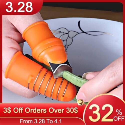 Silicone Thumb Knife Finger Protector Gears Cutting Vegetable Harvesting Knife Pinching Plant Blade Scissors Garden Gloves