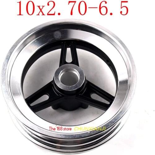 Super 10 *2.70-6.5 Wheel Hub for Balancing 2-wheel Scooter Electric Scooter 10 Inch Unicycle Hoverboard10x2.70-6.5