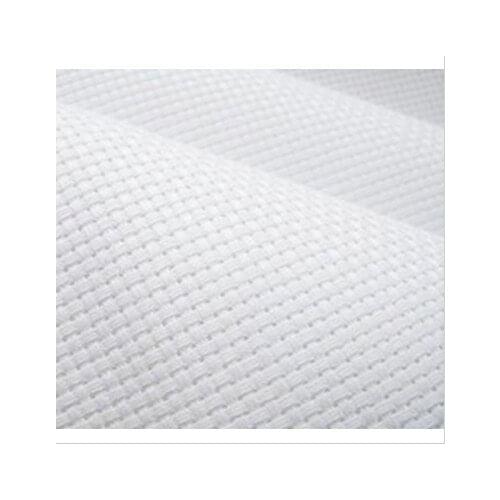 18CT or 16CT whites 150x150CM cross stitch fabric aida cloth