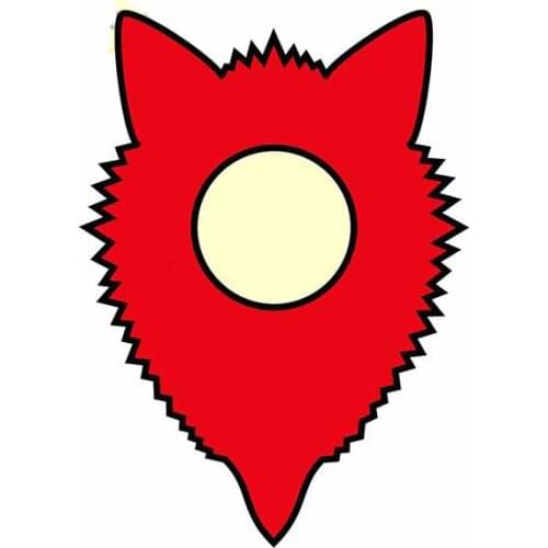 Werewolf Car Sticker Windshield Bumper KK Viny Surfboard Motorcycle Helmet Camper Decoration Fine Scratch-proof Camper Decal