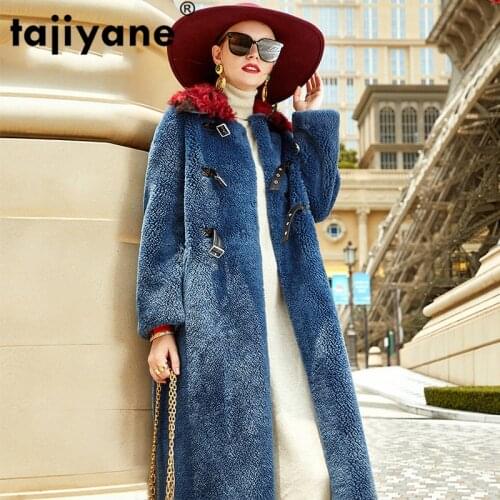 Fur Real Natural Coat Wool Jacket Autumn Winter Coat Women Clothes 2021 Sheep Shearling Elegant Korean Vintage Tops ZT4065