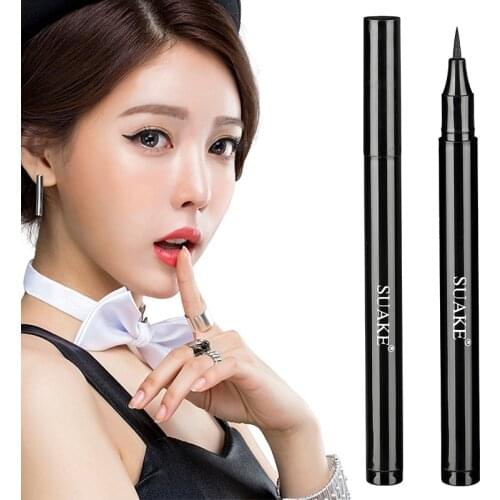 Hot Black Eyeliner Liquid Pen Pencil Waterproof Sweat-proof Long-lasting Non-smudge Quick-drying Makeup Beauty Cosmetics TSLM1