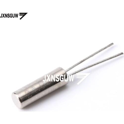 10PCS crystal 2*6 cylindrical 24MHz 10ppm 12.5PF 2 foot crystal oscillator Quartz crystal oscillator 24m