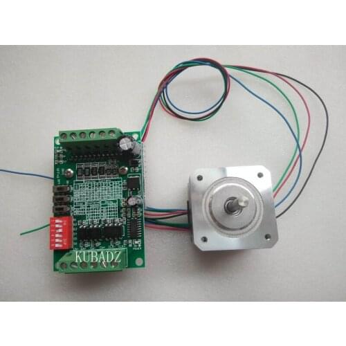 42 stepper motor+TB6560 driver package 3A/ 34 mm 12 v 0.4 A big resistance is 0.28 NM XJ