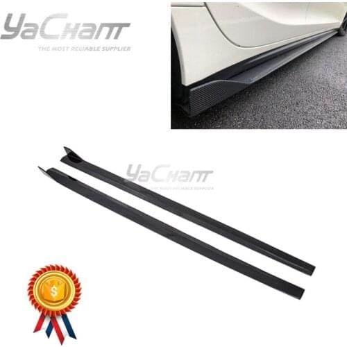 Car-Styling Accessories Carbon Fiber Side Skirt Fit For 2014-2019 Ghibli M157 Ocean D Side Skirt Underboard Extension