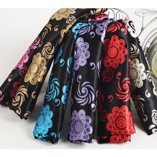 Ethnic Print Satin Soft Sateen tilda flower craft Fabric silky printed DIY sewing ribbon Fabrics