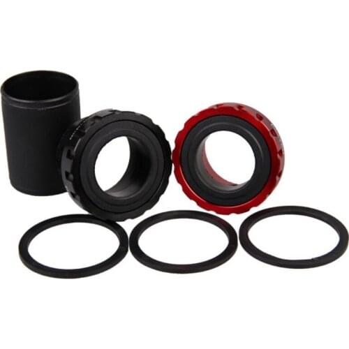 BB91 Bearing Bottom Bracket Screw Type 68/73 Mm Bicycle Axis MTB Road Bike BSA Bottom Bracket Waterproof CNC Alloy BB