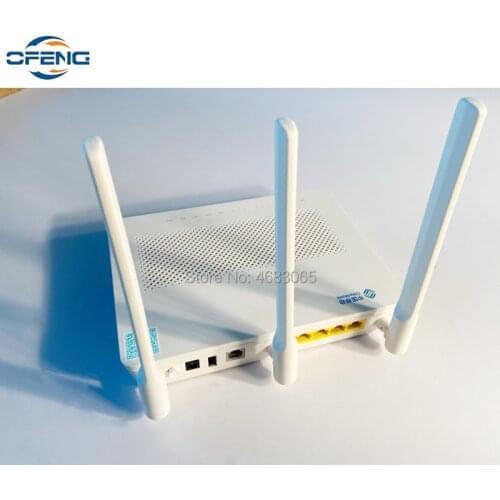 Free shipping new Huawei ONT HN8546Q 10GE XGPON ONU optical network terminal 4GE+ USB+ TEL+ WIFI(2.4GHz /5GHz) Dual Band WIFI