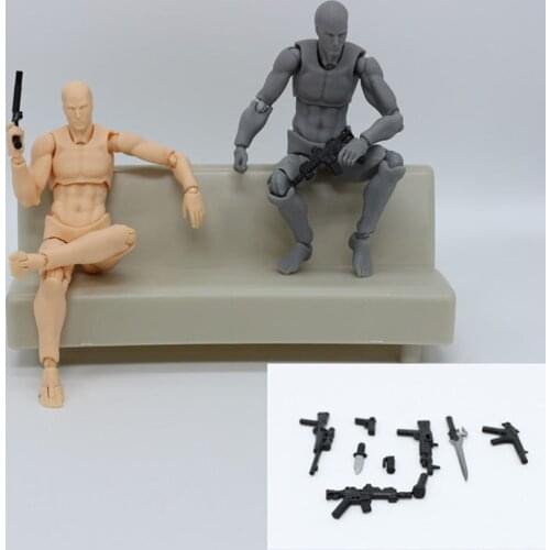 Anime Figma Movable Body Chan PVC Action Figure Model Toys Doll for Collectible 14cm Mannequin Art Sketch Draw Human body dolls