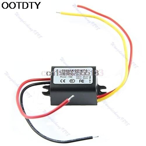 New 3V 3A 15W Power Supply Module Waterproof DC/DC Converter 12V