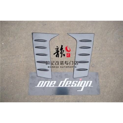 Fit for TOYOTA ALPHARD/VELLFIRE carbon fiber rear window spoiler wing