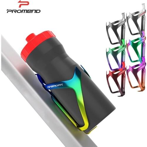 PROMEND Ultralight Bicycle Water Bottle Cage Aluminum Alloy Mountain Road Bike Water Bottle Holder Cycling Drink Water Cup Rack