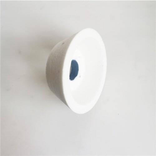Cup-shaped 125mmWhite/Brown Corundum Grinding Wheel for High Carbon Steel and High Speed Steel 1Pc