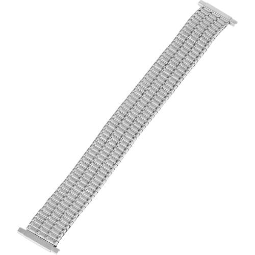 Replacement Stainless Steel Metal Watch Strap 16/18/20/22MM General Size No Buckle Elastic Wristwatch Strap