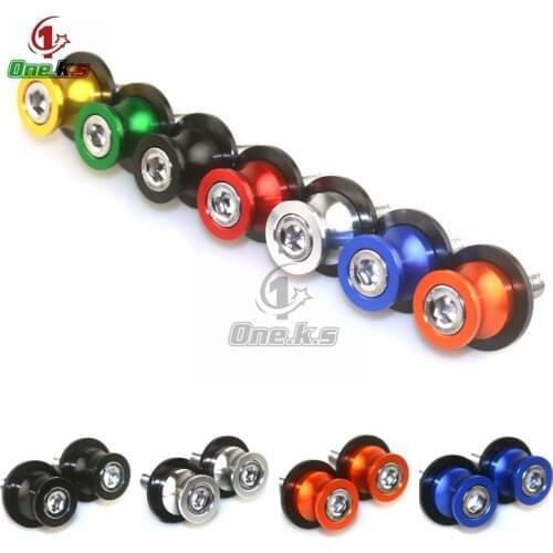 10MM Motorcycle accessories CNC Swingarm Spools slider stand screwsFor KTM 790 Adventure 790 Adventure/R ADV 2019-2020
