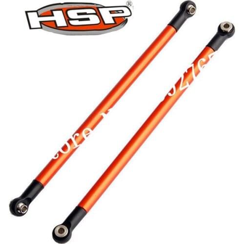 2Pcs RC HSP 1/10th 4WD Rock Crawler Pangolin Original Part Connect Linkage(146mm) 18023 For Remote Control Car