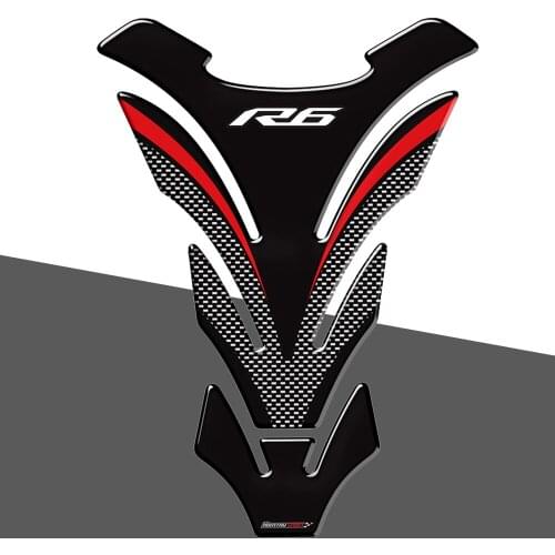 3D Motorcycle Tank Pad Protector Decal Stickers Case for Yamaha R6 YZF-R6 Tank