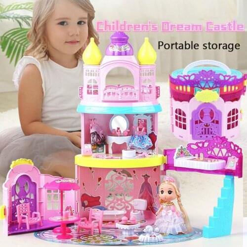 DIY 3D Wooden Miniature Handmade Furnitures Doll House Model Building Kits Toys Dollhouse For Children Adult Birthday Gifts