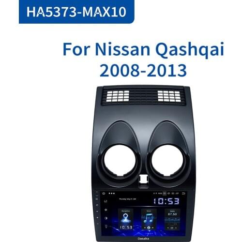 9’' Dasaita IPS Touch Screen Car Multimedia Player Android 10.0 For Nissan Qashqai 2012 2013 2014 MP3 Bluetooth MAX10 Navigation