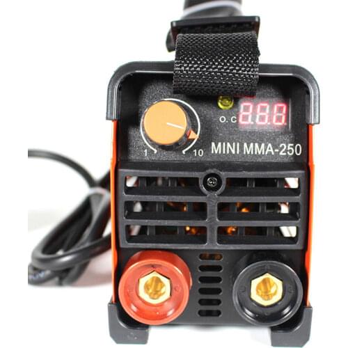 Inverter MMA-250 Mini Handheld Welder 220V 20-250A ARC Inverter Welder Tool
