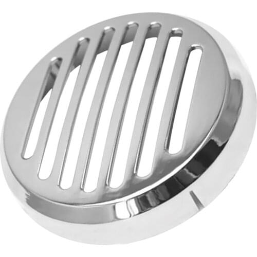 3.5' Round Slotted Horn Cover For Honda VLX VTX VT Shadow Sabre Cruiser Bike