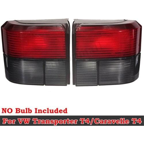 LF&RH Rear Tail light For Volkswagen Caravelle Transporter T4 1992-2004 Stop Brake Lamp Cover Housing Smoked Lens no Bulb