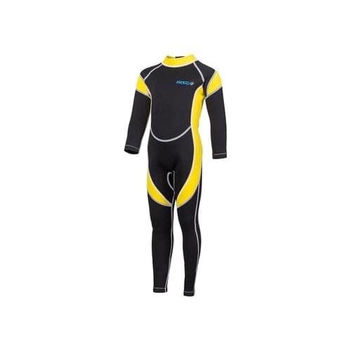 2.5MM Neoprene Wetsuits Kids Swimwears Diving Suits Long Sleeves Boys Girls Surfing Children Rash Guards