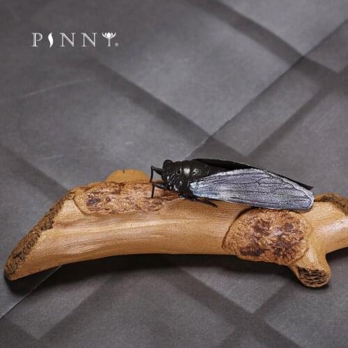 PINNY Purple Clay Insect Statue Zi Sha Tea Ceremony Ornaments Ceramic Tea Pet Home Decoration Accessories Modern