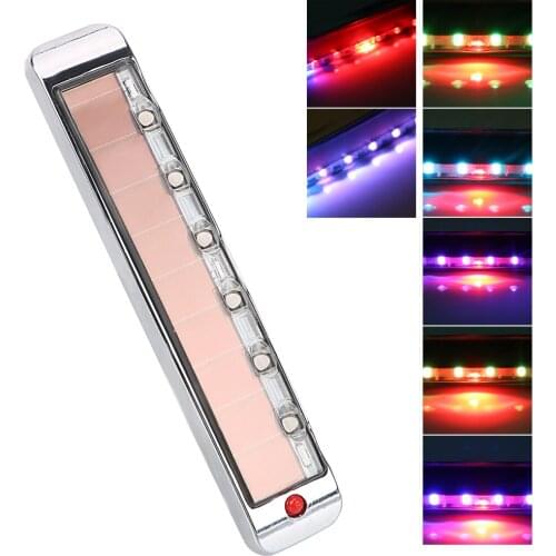 Anti Collision Car-styling LED Warning Lamp Car Door Lights Auto Atmosphere Light Solar LED Flashing Lamp Motion Control