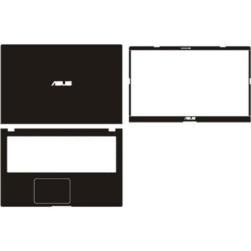 Laptop Carbon Fiber Vinyl Skin Sticker Cover For Asus X509 X509F X509JA X509FJ X509FA X509JP A509 A509JA 15.6"