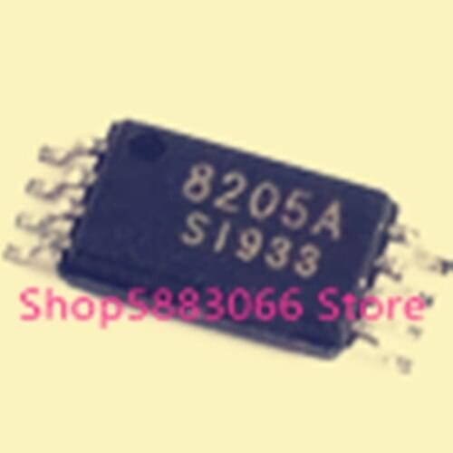 100PCS 8205A TSSOP8 CEG8205A TSSOP FS8205A STN8205A 8205 TSSOP-8 MSOP-8