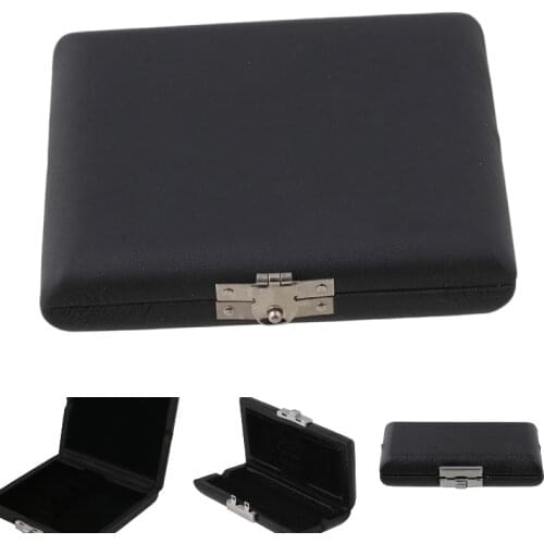 Black PU Leather Oboe Reed Case For 3/6PCS Reeds Hold