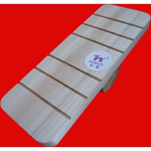 Parrot Hamster Toy Wood Seesaw Pet Cage Accessories Pet Products Bird Supplies 6.3*17cm