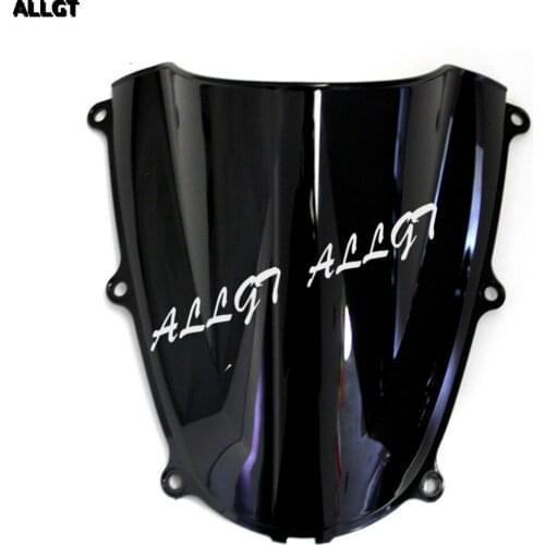 ALLGT SMOKE WINDSHIELD SET FOR HONDA CBR 600RR 2005 2006 05 06 Black