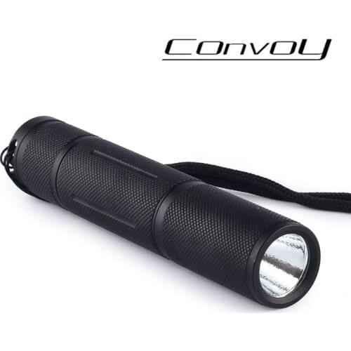 Convoy S6 Portable Light Cree XM-L2 U2-1A 1000Lumen LED Flashlight Torch by 18650 Battery
