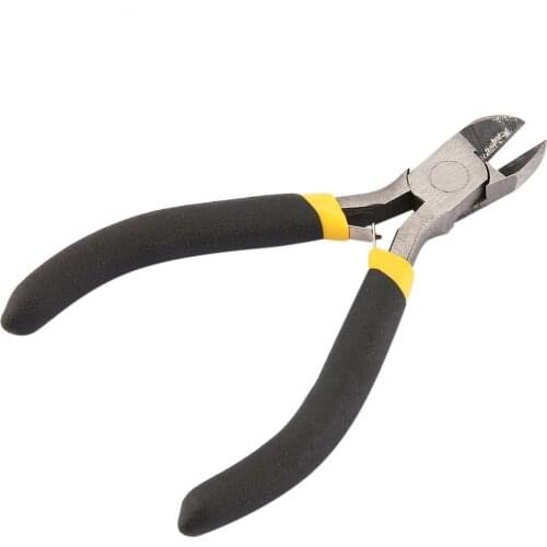 Mini Pliers Electrical Wire Cable Cutters Cutting Side Snips Flush Pliers Nipper Anti-slip Rubber Mini Diagonal Plier Hand Tools