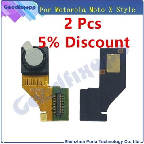 Phone Camera Modules For Motorola Moto X Style XT1570 XT1572 Original Front Facing Camera Small Camera Flex Cable Ribbon