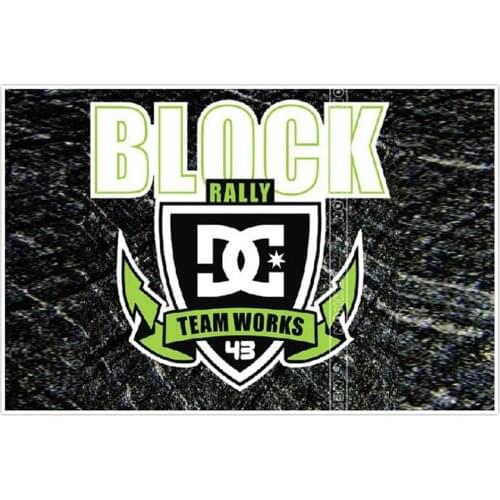 Aliauto Refelctive Car Stickers Ken Block Decal for Toyota Ford Focus 2 3 Fiesta Chevrolet Cruze vw Honda Hyundai Kia Lada Golf